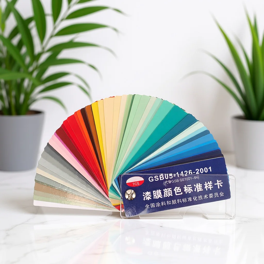 

1 комплект карточек цветов краски, стандартные образцы, точные для напольной фурнитуры «сделай сам», портативная цветовая таблица, карты для образцов краски, оптом