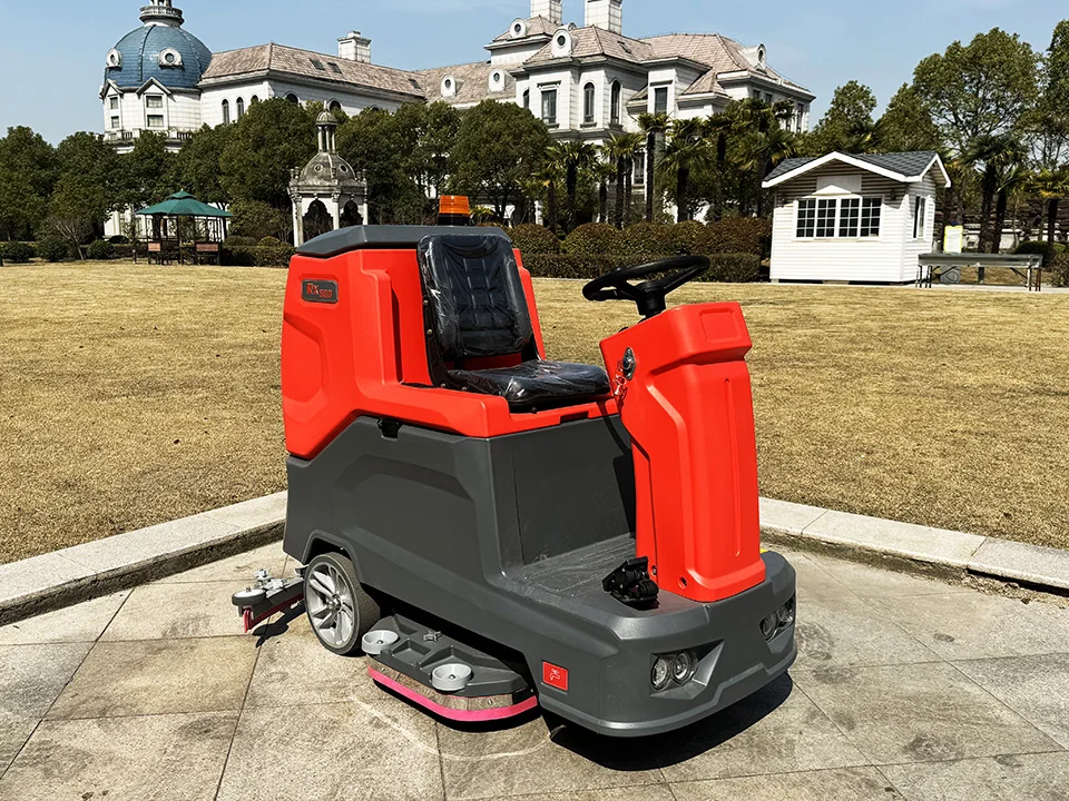 Hot Sell Ride-On Electric Floor Scrubber Automatic Washing Machine Scrubber Drier for Manufacturing Plant