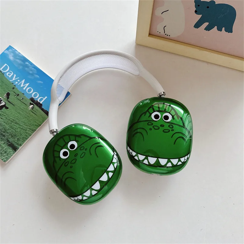 

Cute Dinosaur Cartoon Case for AirPods Max Protective Headset Headphone Airpod Max Case Cover