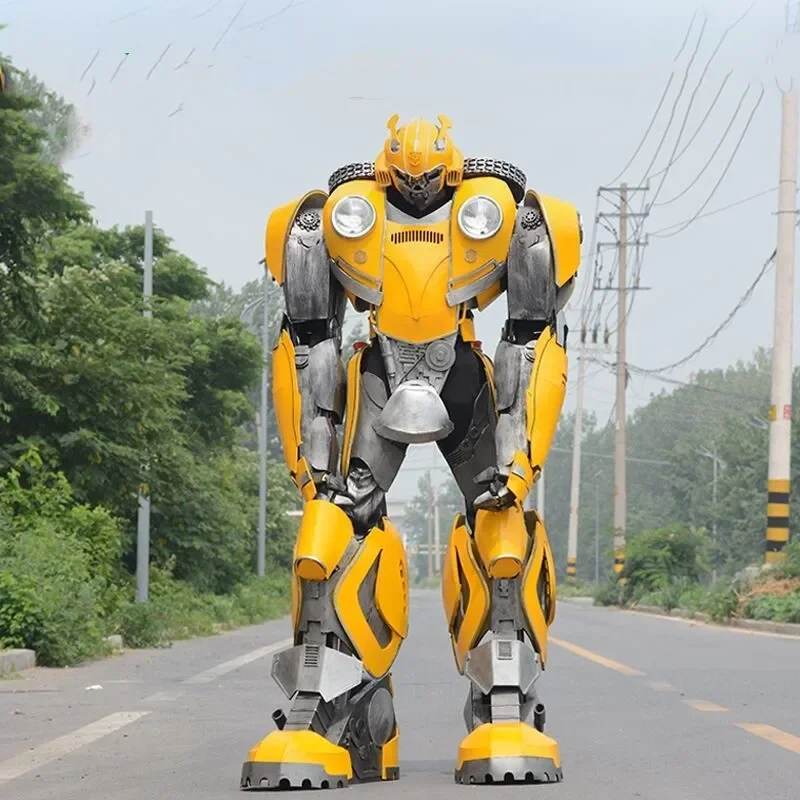 Variable Humanoid 1:1 Human Size Easy To Wear Movie Role-Playing Re Dino Adult Robot Clothing Wearable Robot Role-Playing Props