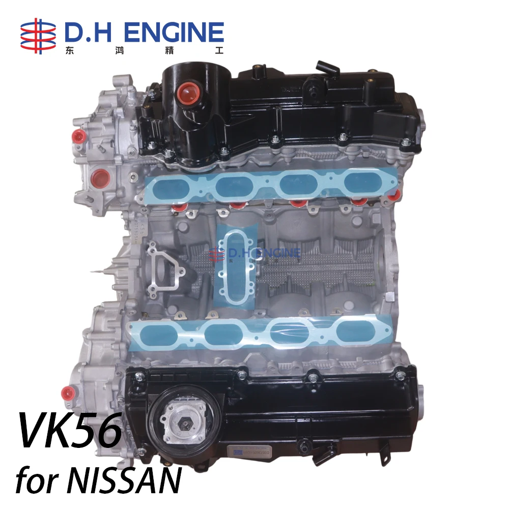 Reliable VK56 Engine Long Block VK56DE VK56VD 5.6L V8 for Infiniti M56 Q70 Large Sedan Replacement Motors for Auto Repair Shops