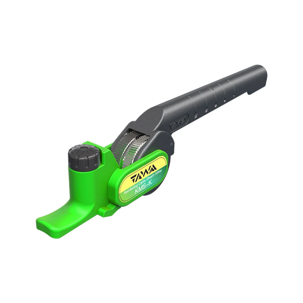 KMS-K Fiber Optic Cable Slitter TAWAA Vertical Longitudinal Cable Stripper Armored Optical Cable Jacket Opening Tool