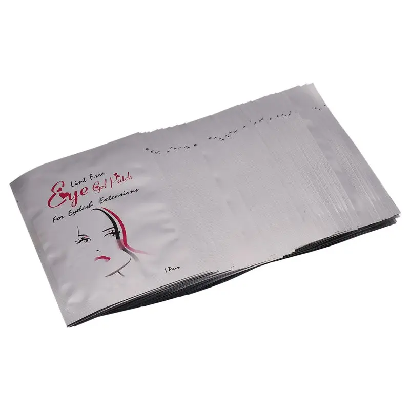 1000 paia di extension per ciglia sotto cuscinetti in gel per occhi, toppe non tessute per il trucco