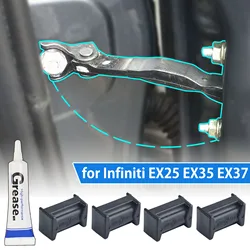 Car Door Checker Strap Check Assy Arm Limiter Jam Stop Damping Repair Kit for Infiniti EX25 EX35 EX37 FX35 FX45 QX50 QX56