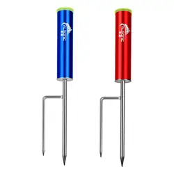 Fishing Rod Holder Fishing Ground Support Stand Fishing Pole Holder Ground for Bank Shore Beach River Lake Fishing Equipment