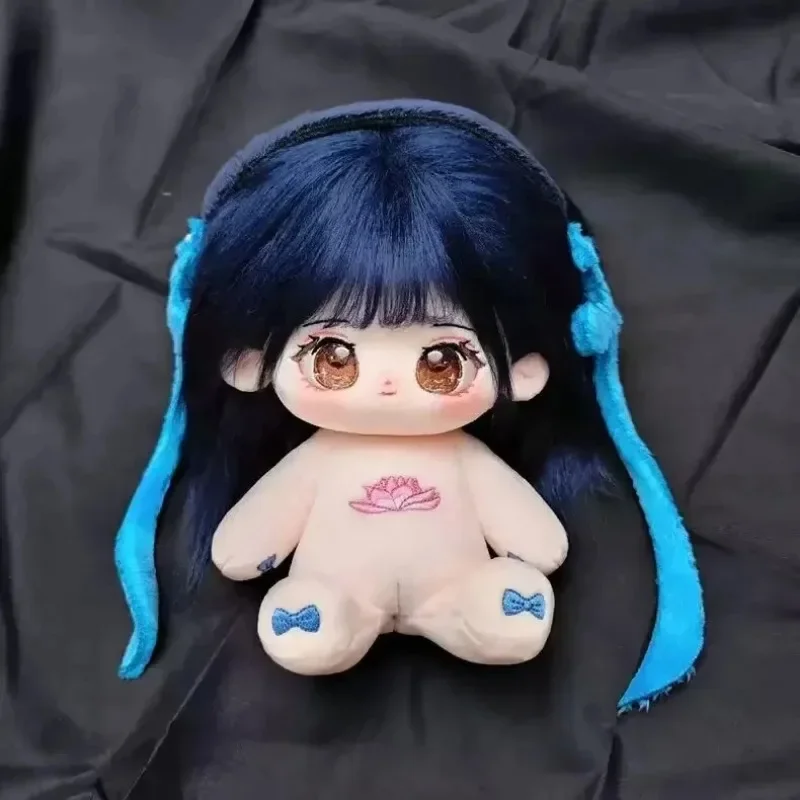 Lovery No Attributes Loli Girl Cosplay Soft Plush Doll Body 20cm Dress Up Cotton Stuffed Plushie Pillow Toy Xmas Gift