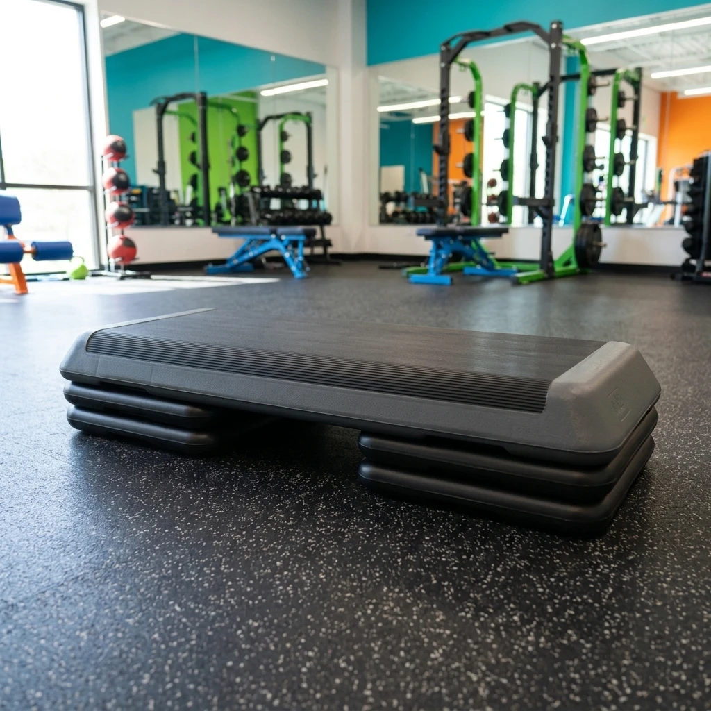 3 Levels Adjustable Step Platform Aerobic Step Fitness Aerobic Stepper