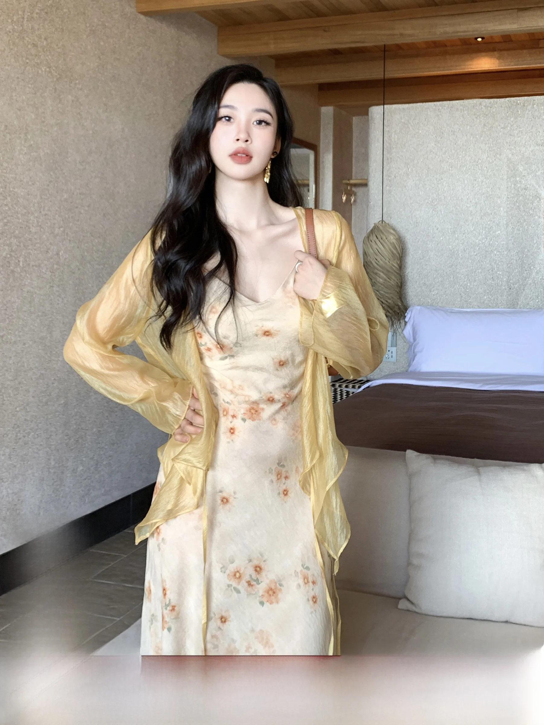 

SYT Original Lightweight Breathable Summer New Loose Women's Sun Protection Open Cardigan Comfortable Top Vintage Sle Long ...