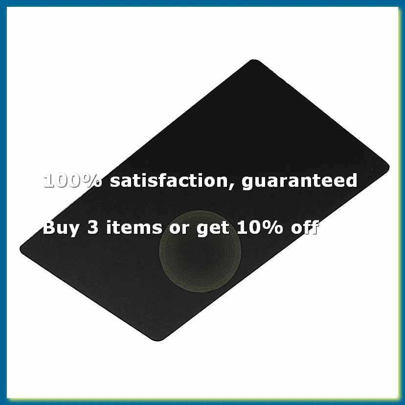 100 PCS Black Aluminum Alloy Card Engraving Metal Business Visit Business Card Blank 0.2mm Thickness-A27I
