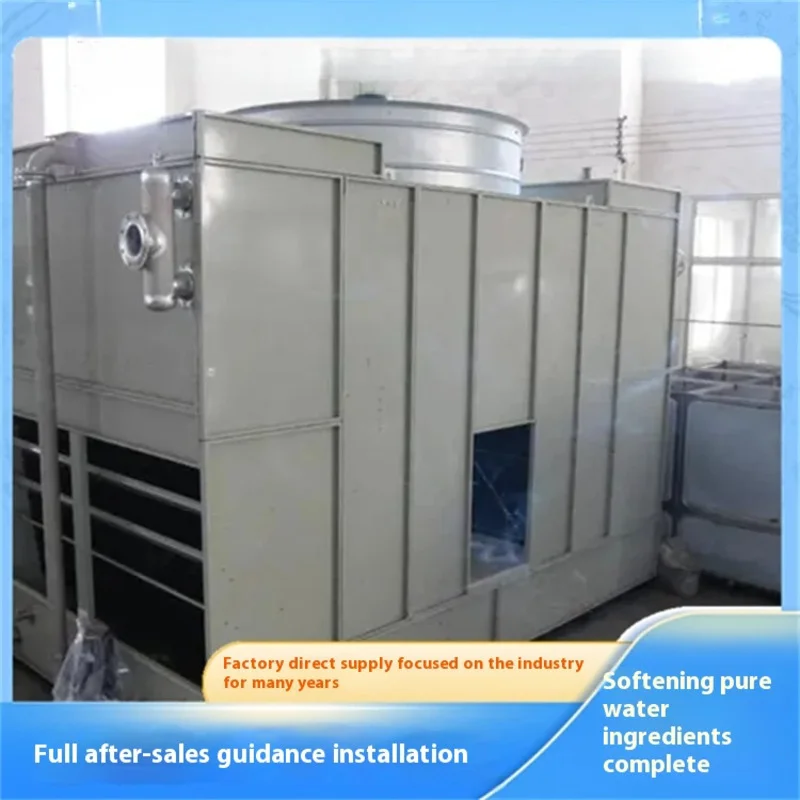 Processing customized fiberglass cooling tower cross flow type Cold water tower industrial cooling tower Compact structure, ener