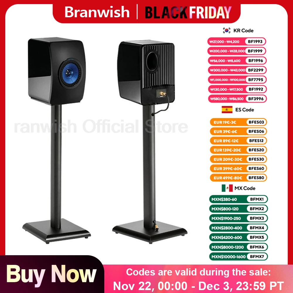 60cm/80cm 2pcs Speaker Stand Floor Bookshelf Surround Sound Audio Bracket Home Theater Wooden Sound Box Stand for Living Room