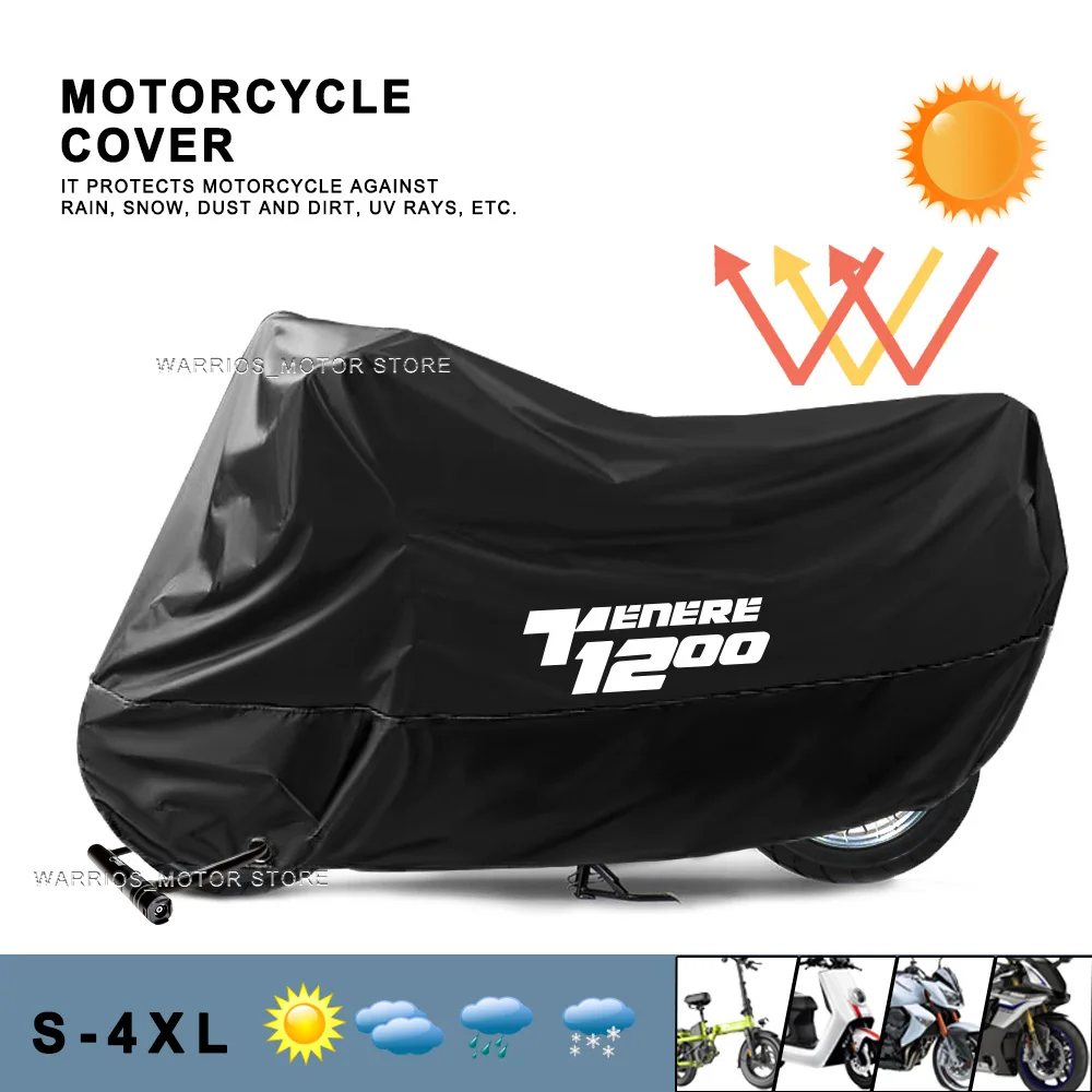 For Yamaha Super Tenere tenere1200 Tenere 1200 2014-2021 Motorcycle Cover Waterproof Outdoor Rain Dustproof UV Protector Covers