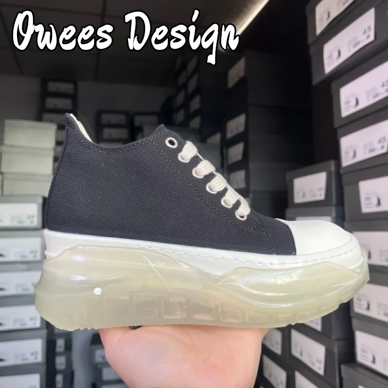 

Platform Canvas Shoes Women Fashion Trainers Women Low Top Sneaker Men Autumn Footwear Breathable Sneakers Chunky Leisure Shoes