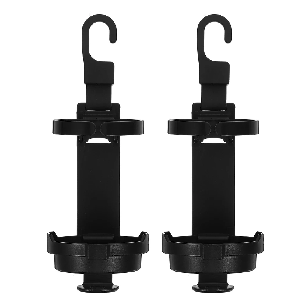 

2pcs Holders Cup Holder For Car Backseat Drink Hooks for Abs Headrest Base Cup Hook Storage Solutions Versatile Stylish