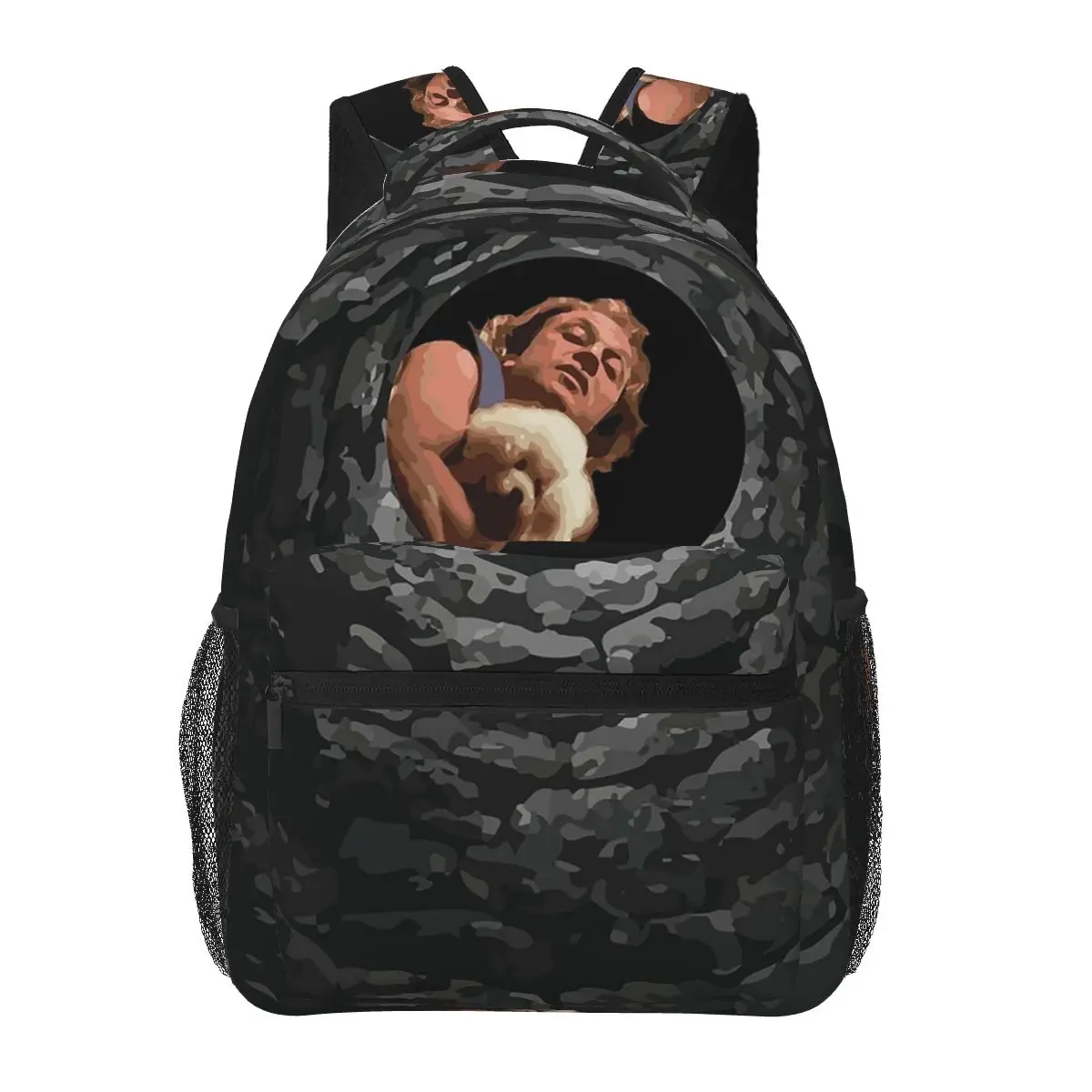 

Buffalo Bill Looking Down Well Backpacks Boys Girls Bookbag Students School Bags Kids Rucksack Shoulder Bag Large Capacity