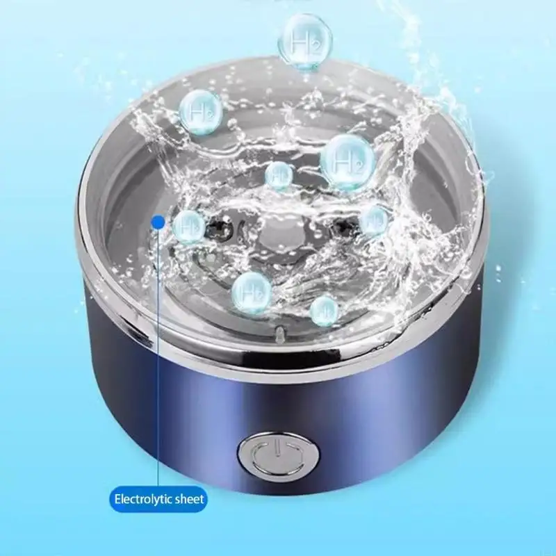 F92F USB تقنية التحليل الكهربائي القابل لإعادة الشحن زجاجة المياه 350 مل كوب شرب الكأس هيدروجينات أيونات المولد مؤين