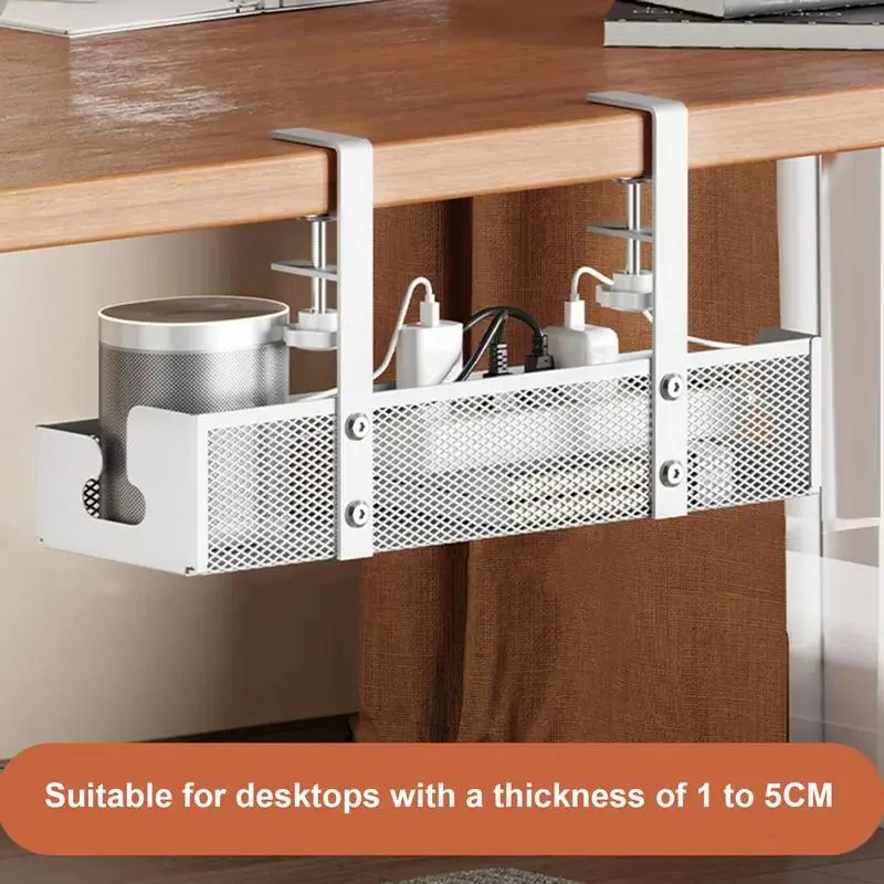 

Desk Organizer Shelf Kitchen Storage Cabinet Organizer Room Closet Organizer Shelf Wire Management Tray Cable Management Rack