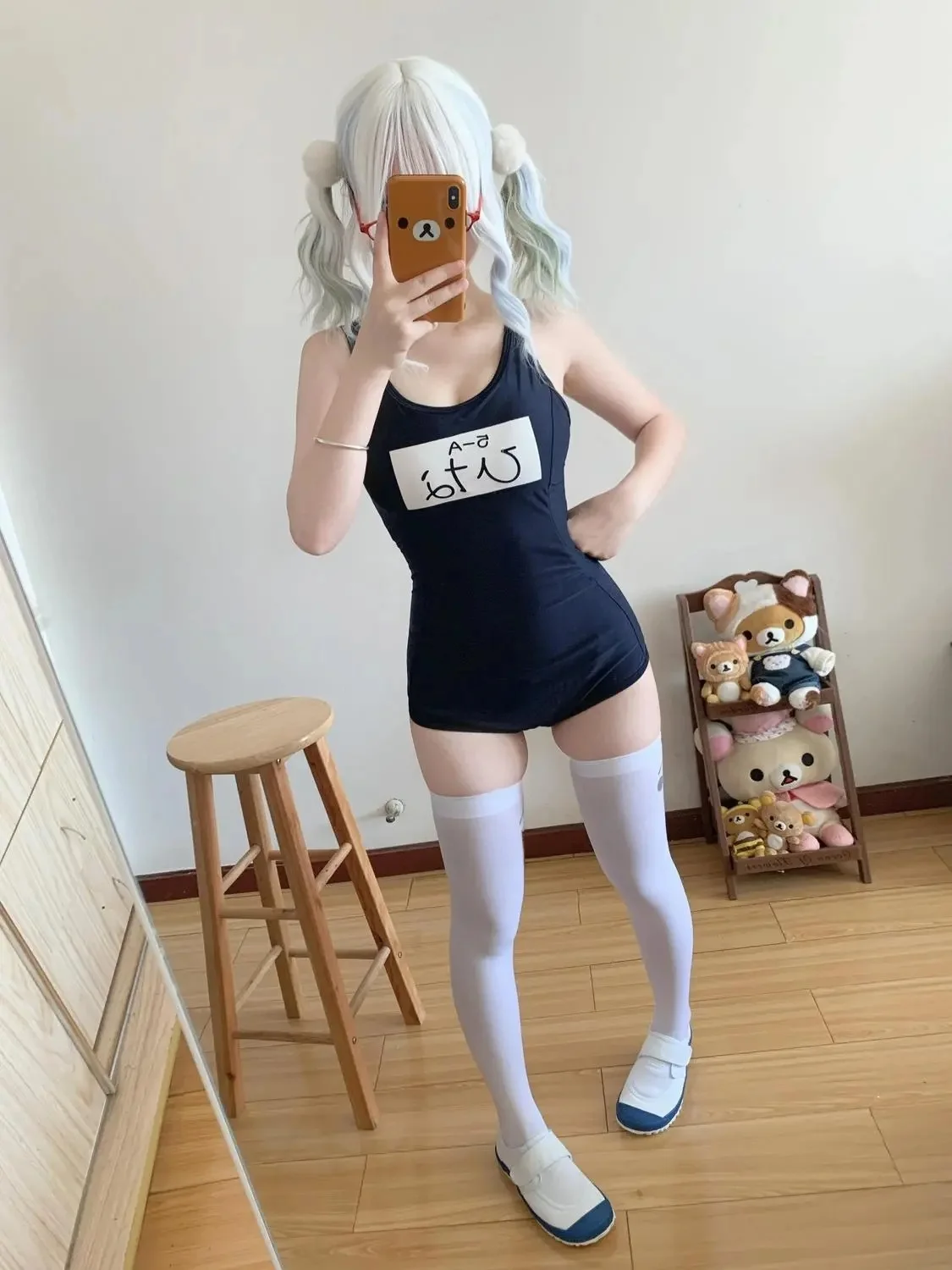 Sexy Japans Sle-badpak uit één stuk voor dames Campus Student Waterriem Zwemmen Racing Strakke pasvorm Sexy badmode