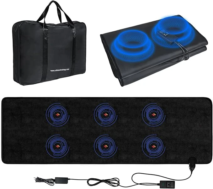 Far Infrared Heating Massage Mattress Pulsed Electromagnetic Field Therapy 0-99Hz for Body