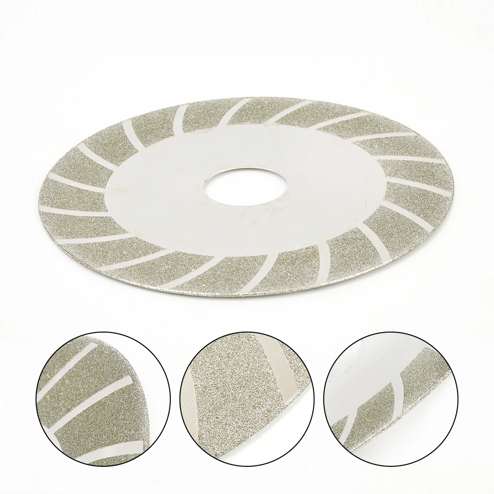 

1x100mm Diamond Coated Rotary Glass Tile Cutter Grinding Saw Blade Wheel Disc UK Cutting Tool Replacement Grinding Disc