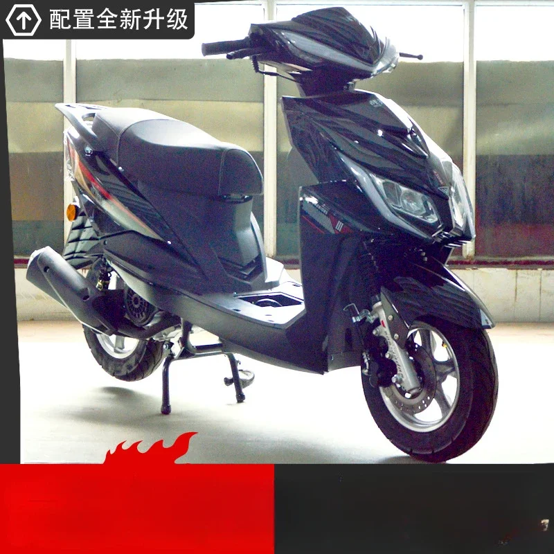 New 125c Scooter Motorcycle, New National IV Electronic Injection Fuel saving Wolf Fuel Powered Vehicle, Complete Vehicle