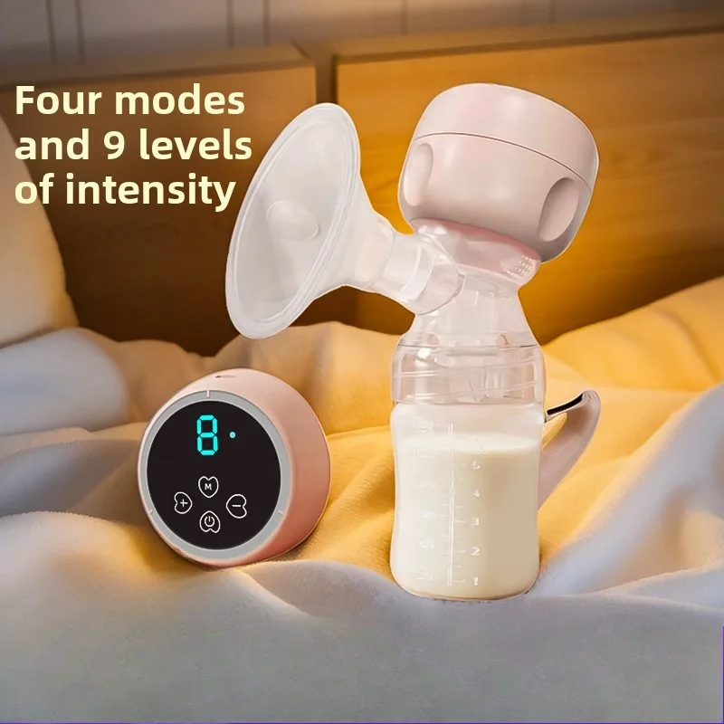 Hot Sale Portable Electric Breast Pump Rechargeable via USB Ultra Silent Portable Milk Extractor Automatic Milker for Comfort Br