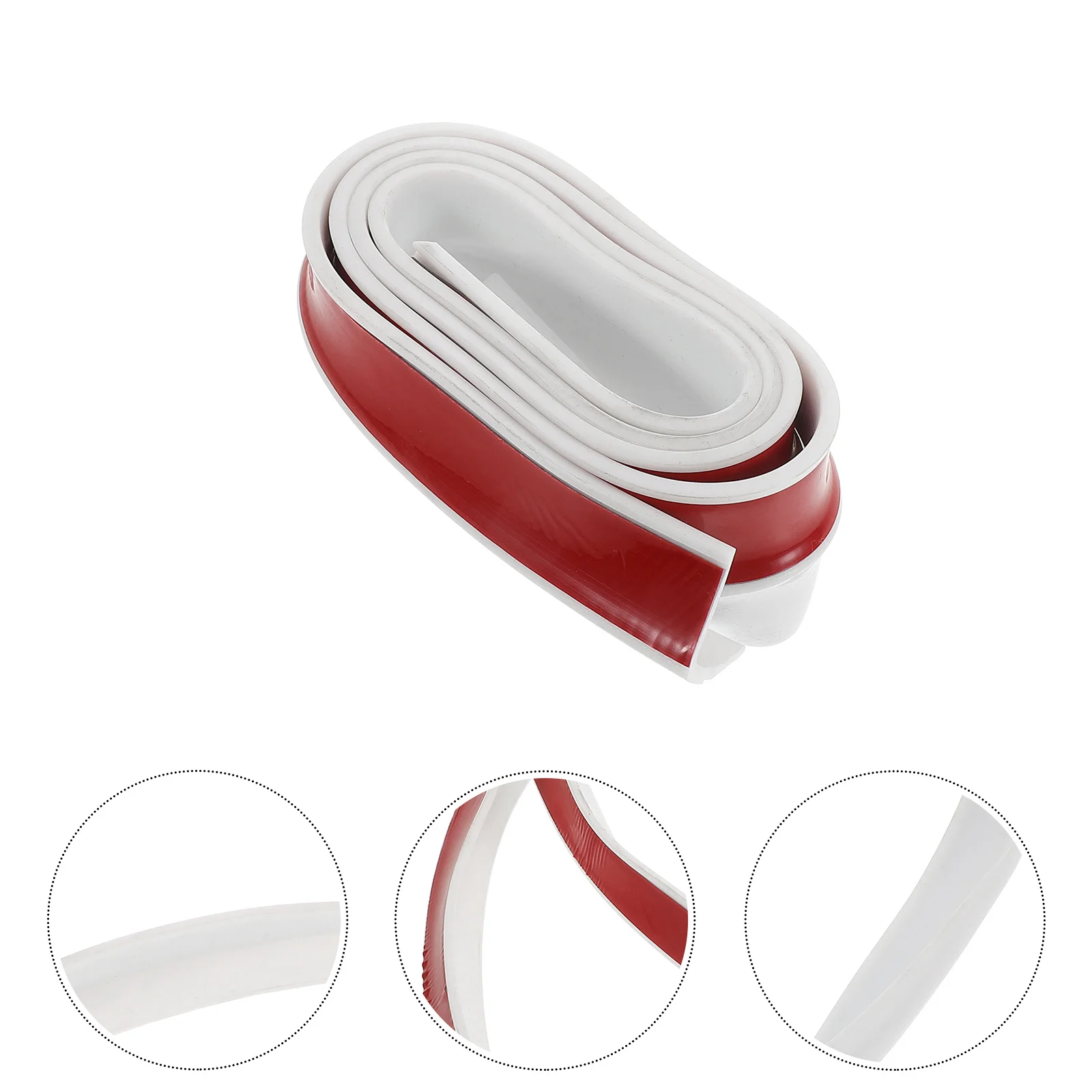 

1M Rv Rain Gutter Flexible Drip Rail Molding Silicone Weather Stripping For Car Truck Boat Camper Slide Out Seal Strip