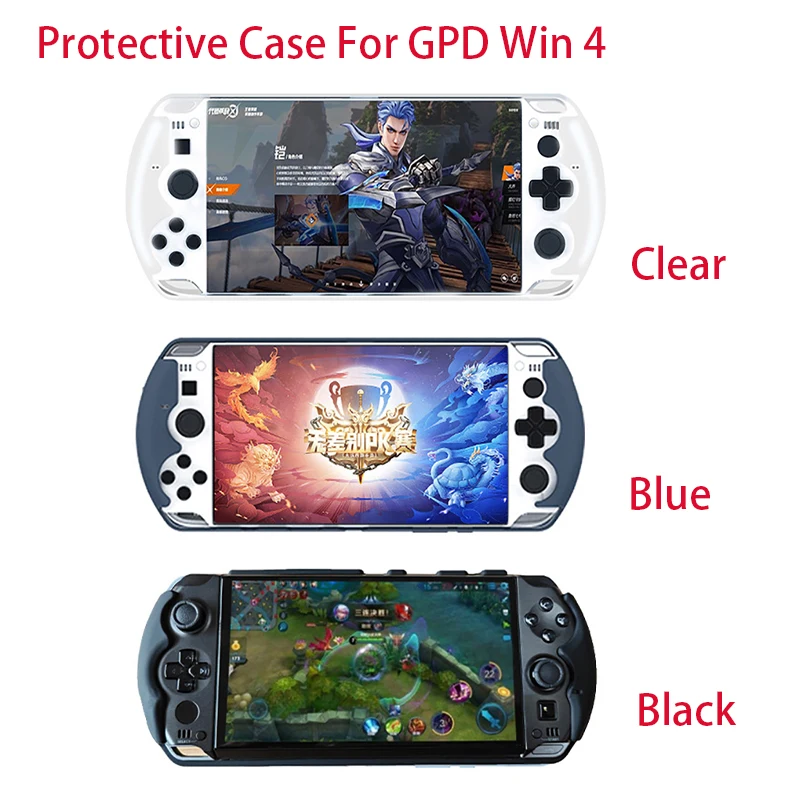 Original Protective Case GPD Win 4 Silicone Hand Holder Grip Protection Case Ultra Thin GPD WIN4  Mini laptop Game Console