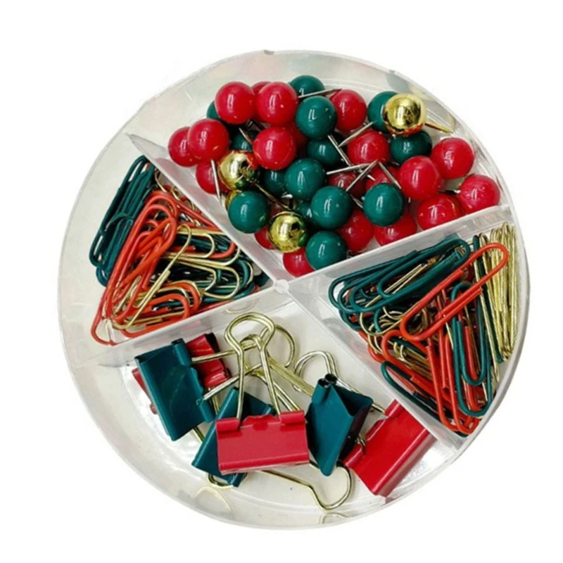 QX2B 62/116 штук офисных переплетных инструментов, в комплект входят зажимы «ласточкин хвост» скрепки для бумаги, канцелярские