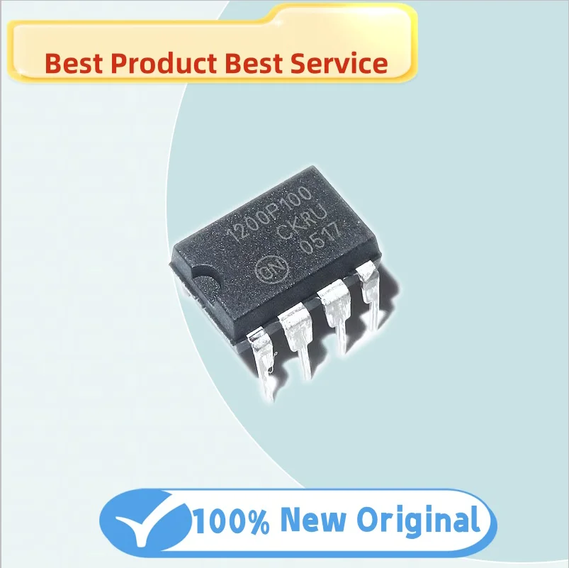 5pcs Directly insert 1200P100 DIP-8 NCP1200AP100 original brand new power management IC