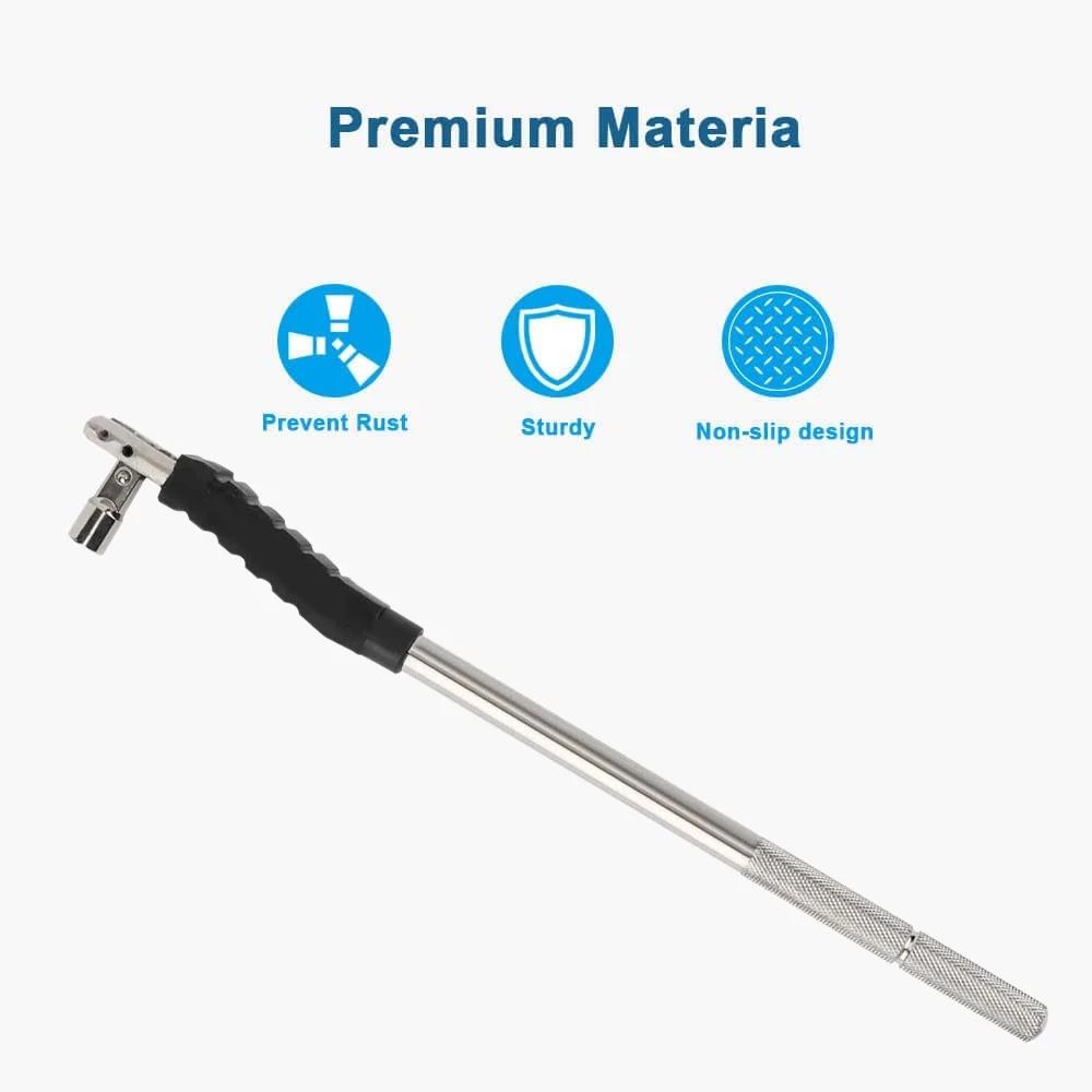 

Tire Valve Stem Puller Tool No Scratch with Valve Core Tool Perfect Replacement for Universial Car Valve Stem Extenders Straight