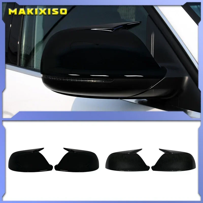 High Quality Mirror Cover Car Side Rearview Mirror Cover Cap Trim For Audi Q5 SQ5 08-17, 8R Q7 4L 10-15 Replacement