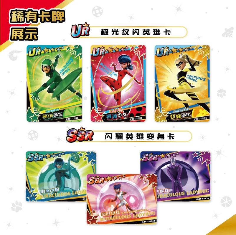 Play Mat - Oryginalna kolekcjonerska edycja kart Miraculous Ladybug,