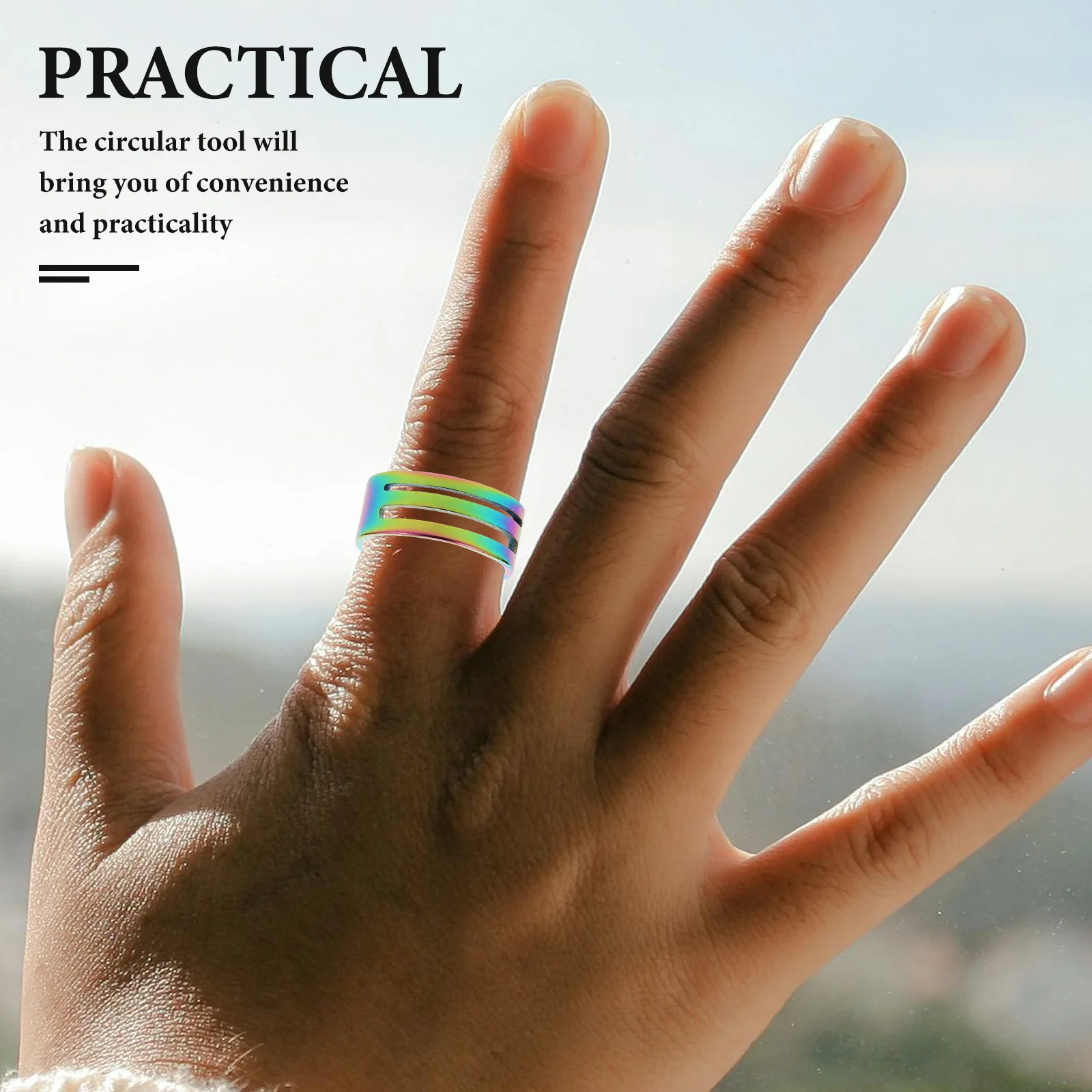 

2pcs Stainless Steel Jump Opener Tool Circle Opening Device For Jewelry Making Diy Crafts Keychain Projects 4 Grooves Durable