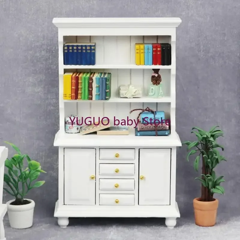 

Multipurpose Sturdy Dollhouses Accessories 1 12 Scale Miniature Three Layers Bookcase for Children’s Playtimes 15UB