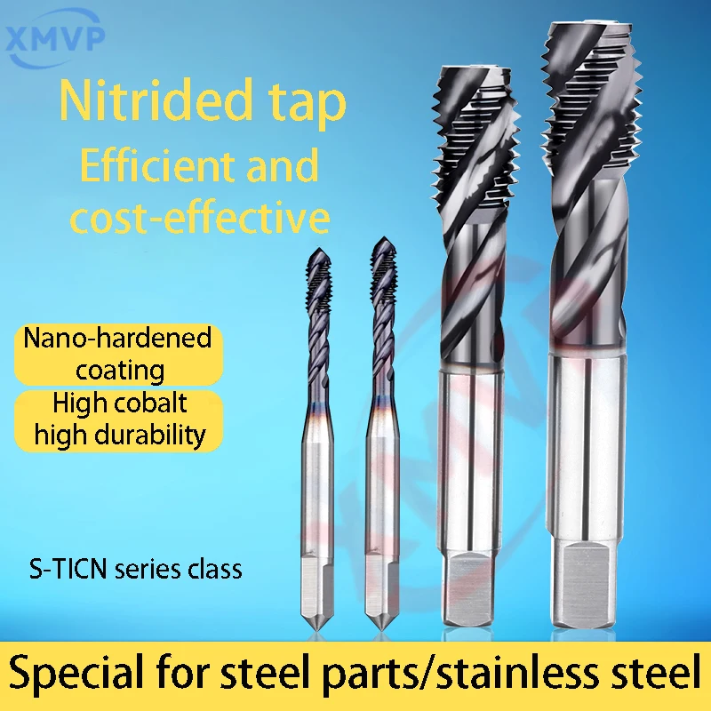 

Nitriding machine tap, stainless steel tap tip screw tap M3M4M5M6M8M10M12