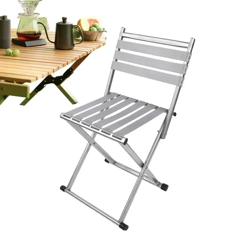 

Camping Folding Chair Outdoor Portable Camping Chair Foldable Picnic Chair Lightweight Outdoor Gear For Deck Beach Sports Travel