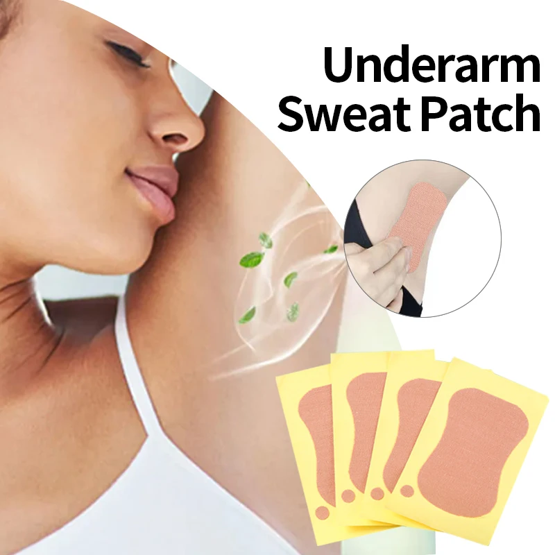 

Underarm Sweat Pads Disposable Armpit Perspiration Patch Underarm Absorbent Sticker Anti Sweat Deodorants for Men and Women