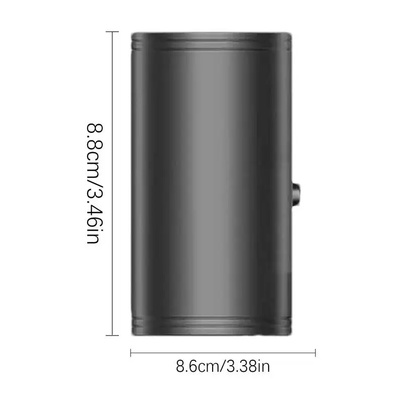 Cilíndrico led night light plug in lâmpada de parede sensor ue/eua plug brilho ajustável regulável luzes da noite para corredor quarto