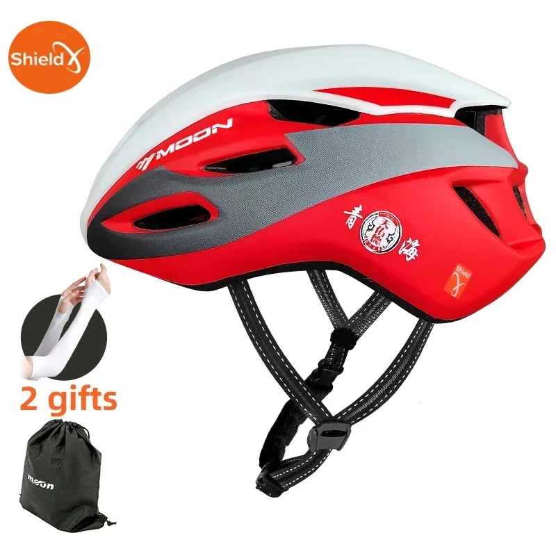 Moon Cycling Helmet for Adult, SXT Protective System, Ultralight for Adult, Breathable Bicycle Accessories