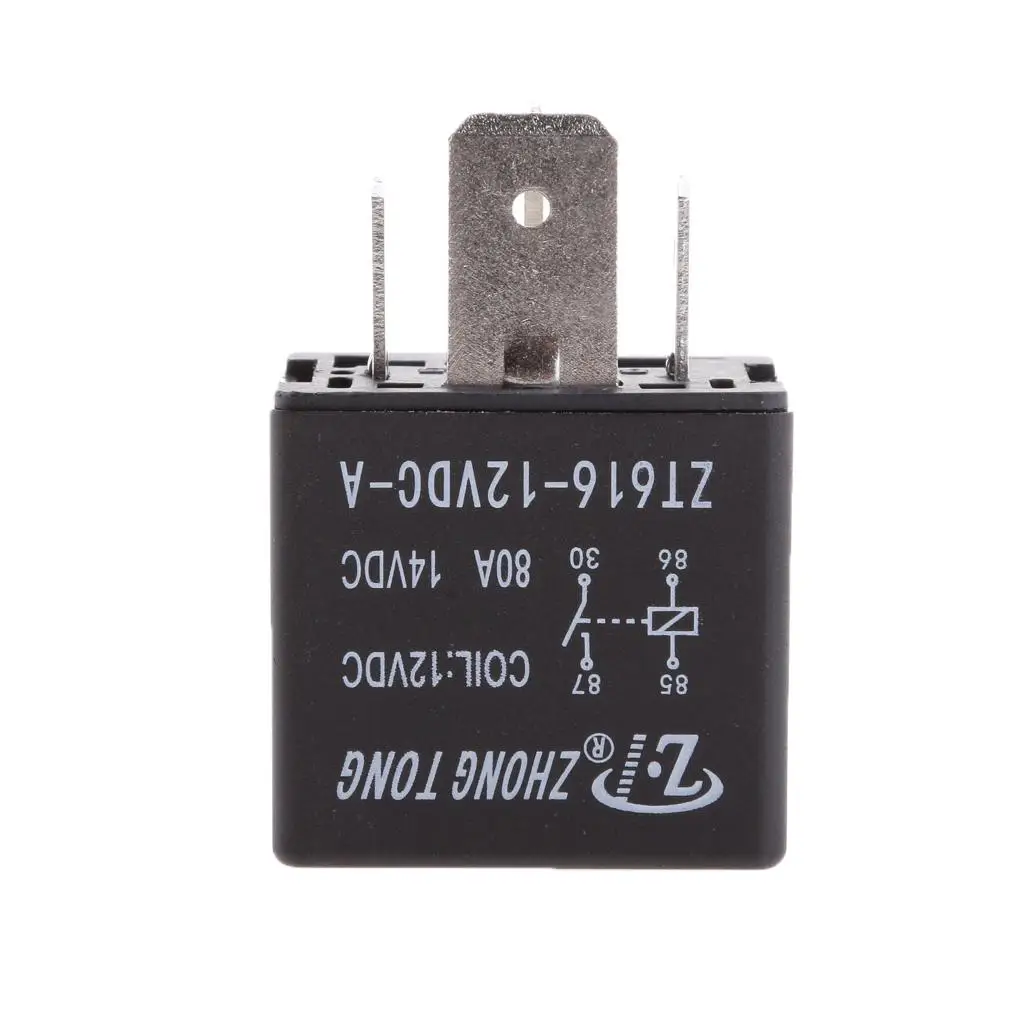 12V 80A On/Off Normally Open Relay Truck Boat for Car Automotive Truck