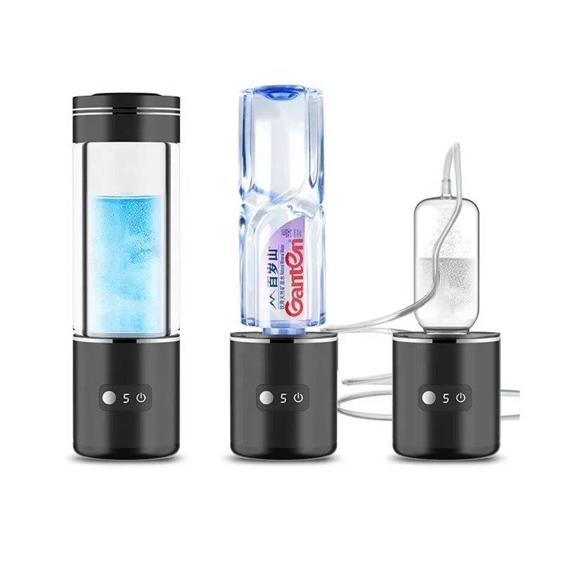 Alkaline Hydrogen Rich Water Ionizer Dupont N117 Hydrogen Water Maker Dispenser SPE PEM Electrolyzer Hydrogen Water Bottle