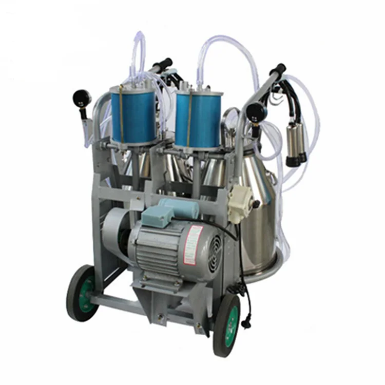 Automatic Mobile Mechanical Goat Sheep Milker Machine Vacuum Pump Cow Milking Machines Price