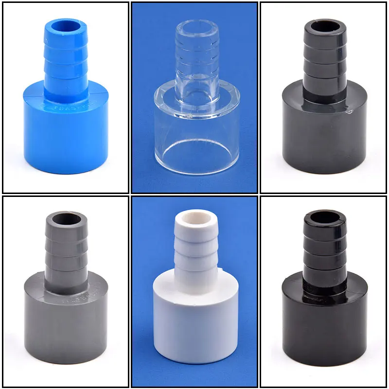 2~20Pcs 20/25mm to 16mm PVC Pagoda Socket Connector Aquarium Fish Tank Pagoda Hose Adapter Garden Irrigation Hose Pagoda Joint