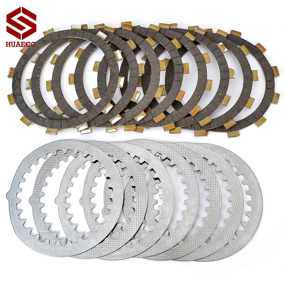 Motorcycle Clutch Friction Disc Plate Kit for Yamaha 4H7-16321-00 4H7-16321-02 371-16325-00 XJ600 Diversion YX600 Radian