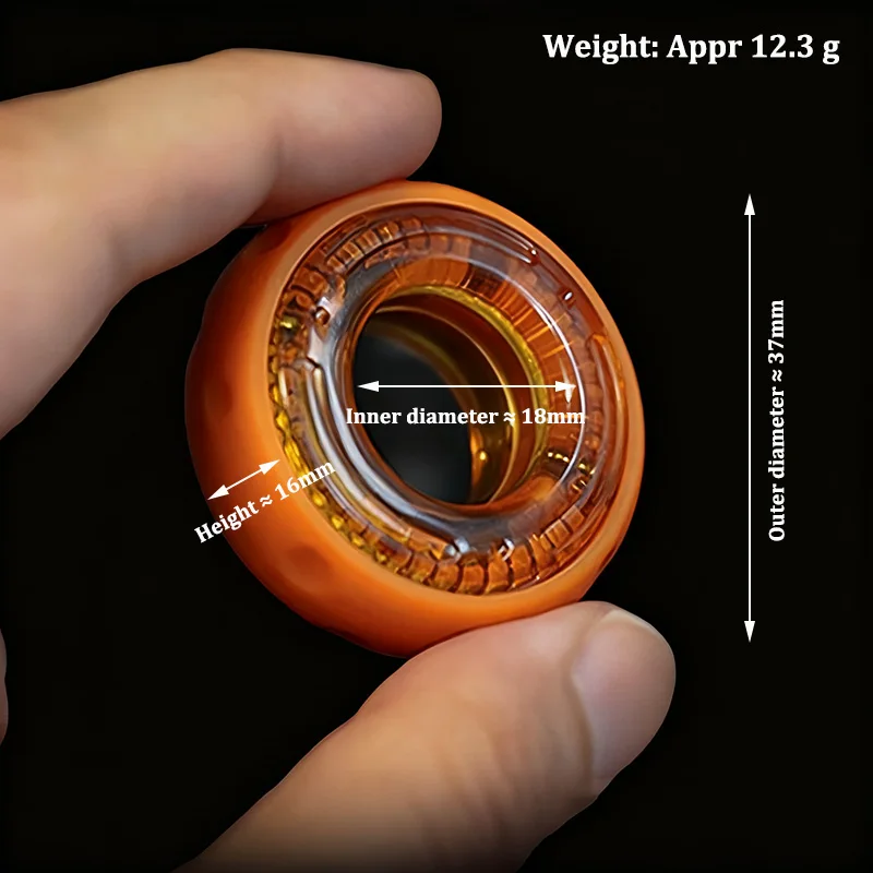 حلقة السقاطة الميكانيكية EDC Fidget Spinner تعزز التركيز والاسترخاء على أطراف الأصابع ألعاب الكبار غير الرسمية بأطراف الأصابع #6