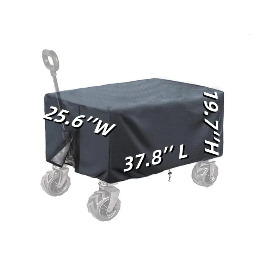 

Waterproof Camping Wagon Cover Rain Cover for Wagon PushPull Wagon Rain Cover Canopy Folding Stroller Trolley Cart Accessories