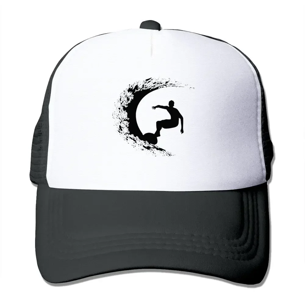 New Go and Surf Vector Adjustable Snap back Mesh Hat Unisex Outdoor Sport Daily Casquette