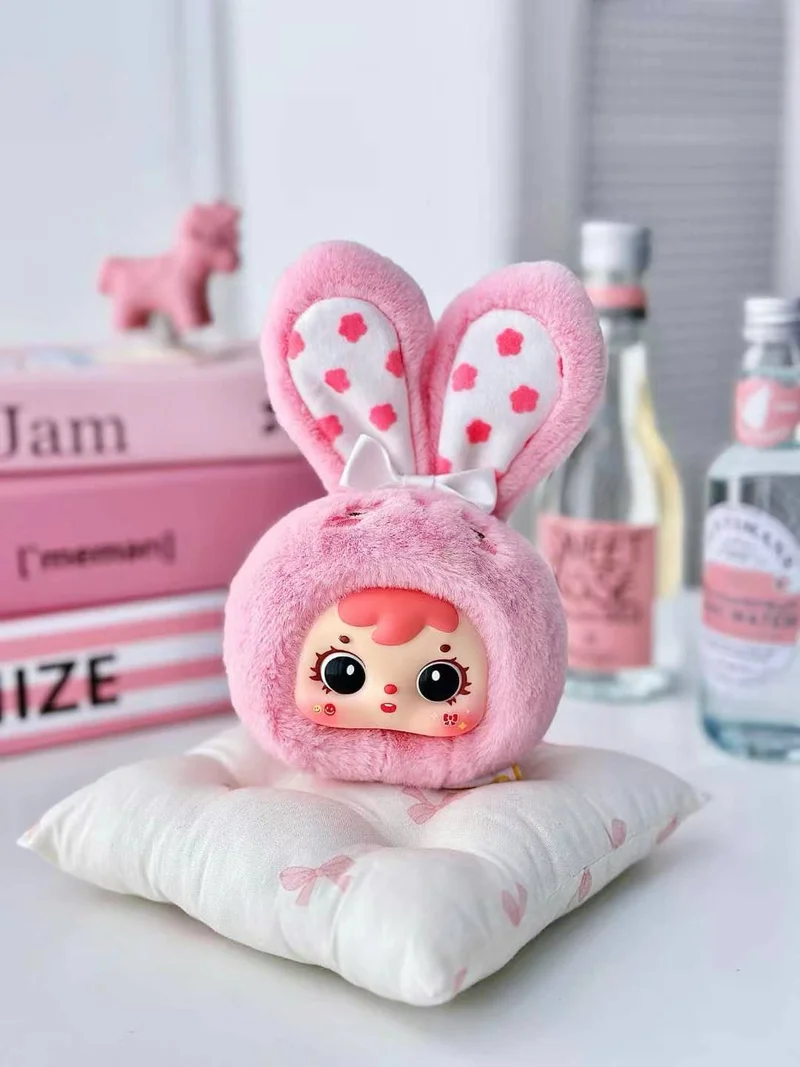 

Trend Samuel Mini Animal Series Plush Blind Box Cute Vinyl faced animal doll Pendant Keychain Accessories Girls Surprise Gifts