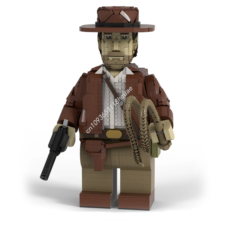 2724pcs Moc Star Battle Indiana Jones Megafigure Model Building Blocks Bricks Creative Assembly Educational Kid Holiday Gift Toy